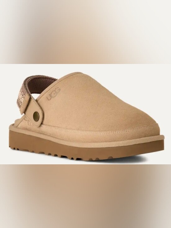 UGG Shoes - UGG Goldenstar UGGbraid Clog Chestnut Slip-Ons Size 8 Used Great